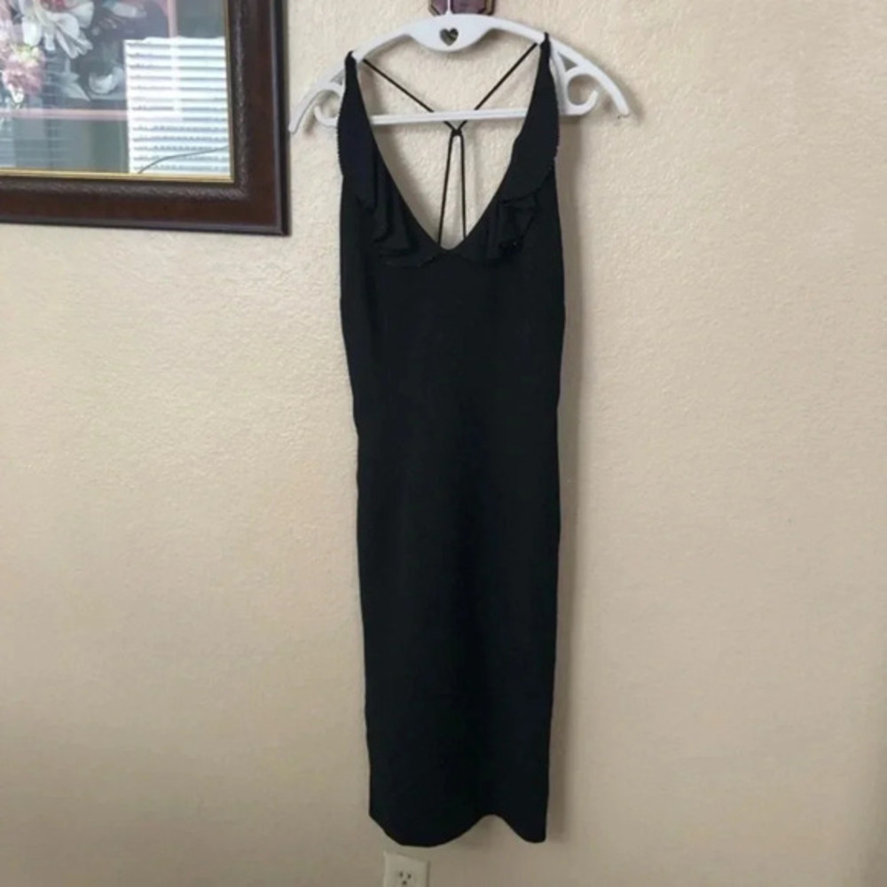 Donna Morgan Black Dress Size 6
